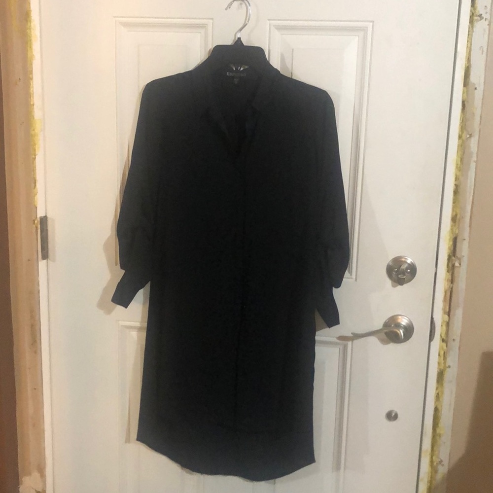 Tunic length portofino shirt
